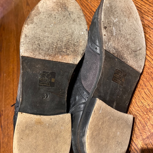 Free People Lace up Oxford Boots 39 8.5 - Picture 4 of 4